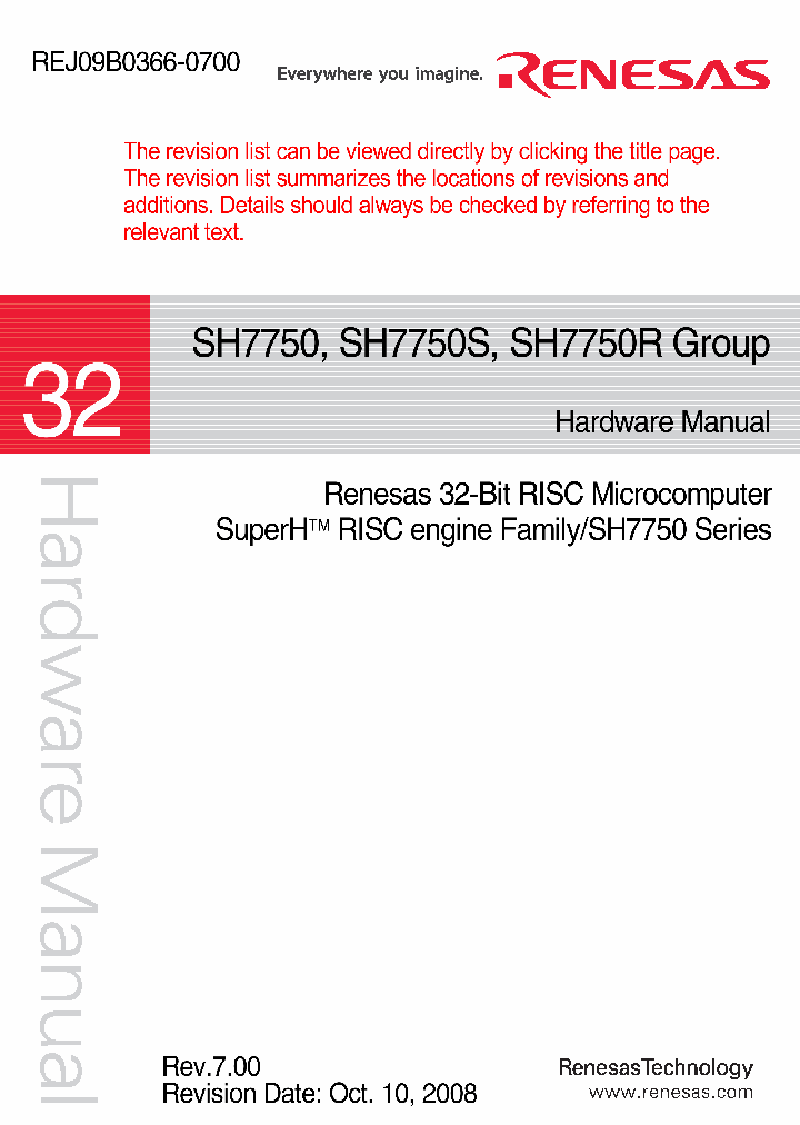 SH7750R_5382967.PDF Datasheet