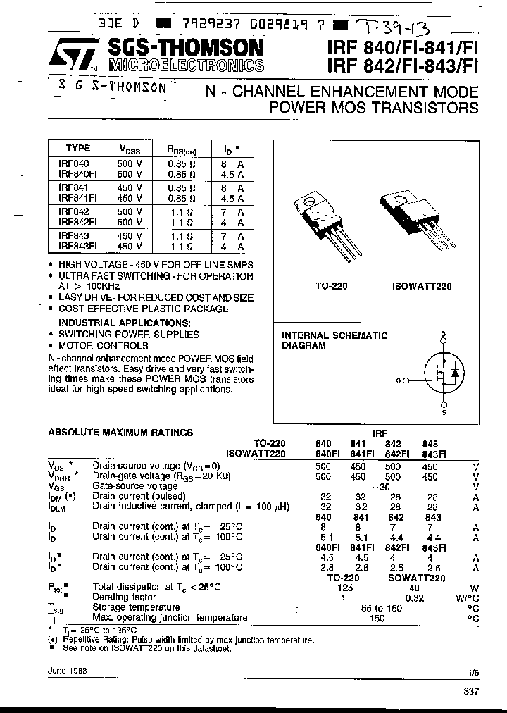 IRF842FI_5393948.PDF Datasheet