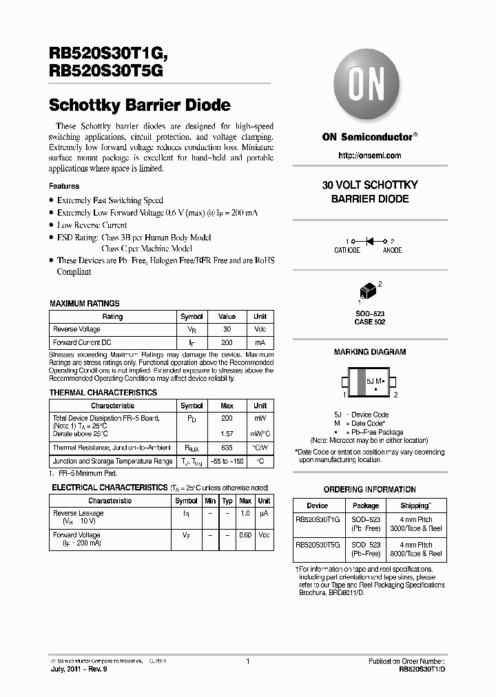 RB520S30T5G_5396987.PDF Datasheet