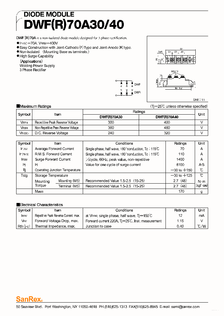 DWF70A30_5402784.PDF Datasheet