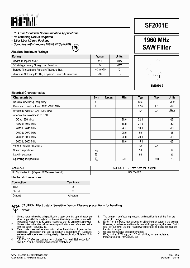 SF2001E_5404314.PDF Datasheet