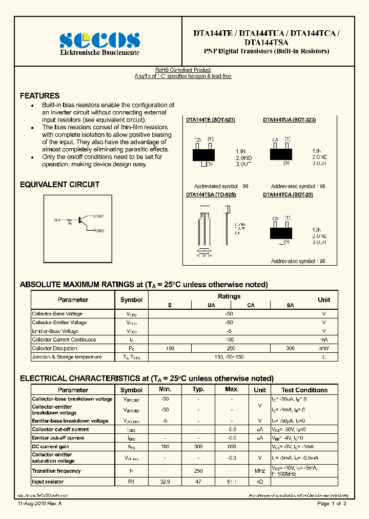 DTA144TE_5412923.PDF Datasheet