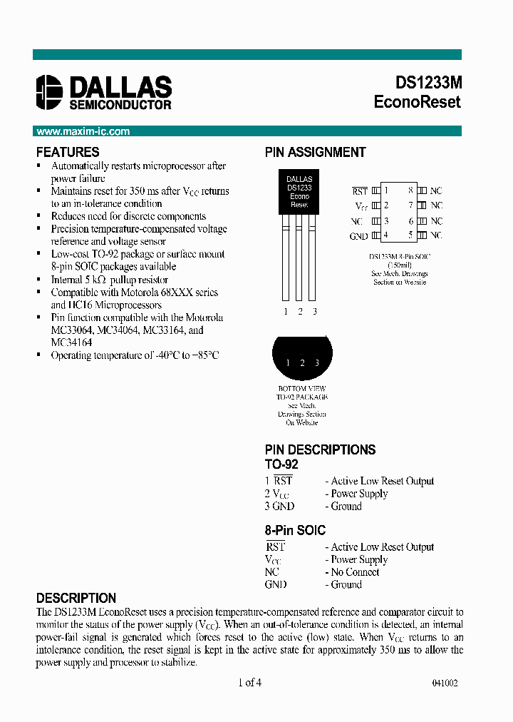 DS1233MS-55_5418332.PDF Datasheet