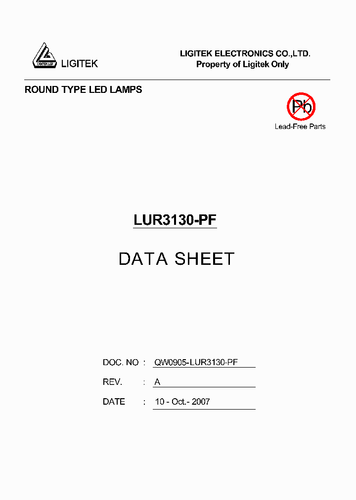 LUR3130-PF_5429323.PDF Datasheet