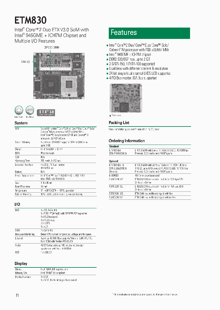 ETM830_5431320.PDF Datasheet