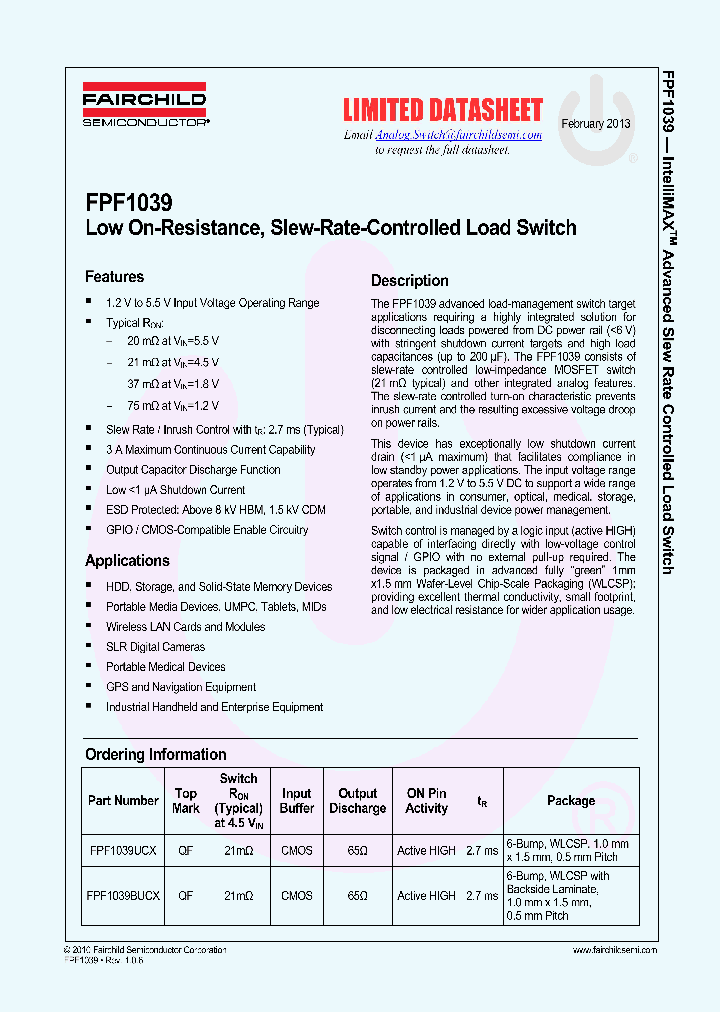 FPF103913_5444333.PDF Datasheet