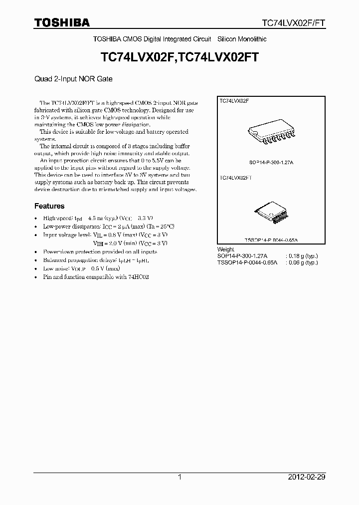 TC74LVX02FT12_5459858.PDF Datasheet