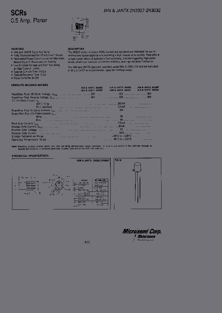 JAN2N3027_5468498.PDF Datasheet