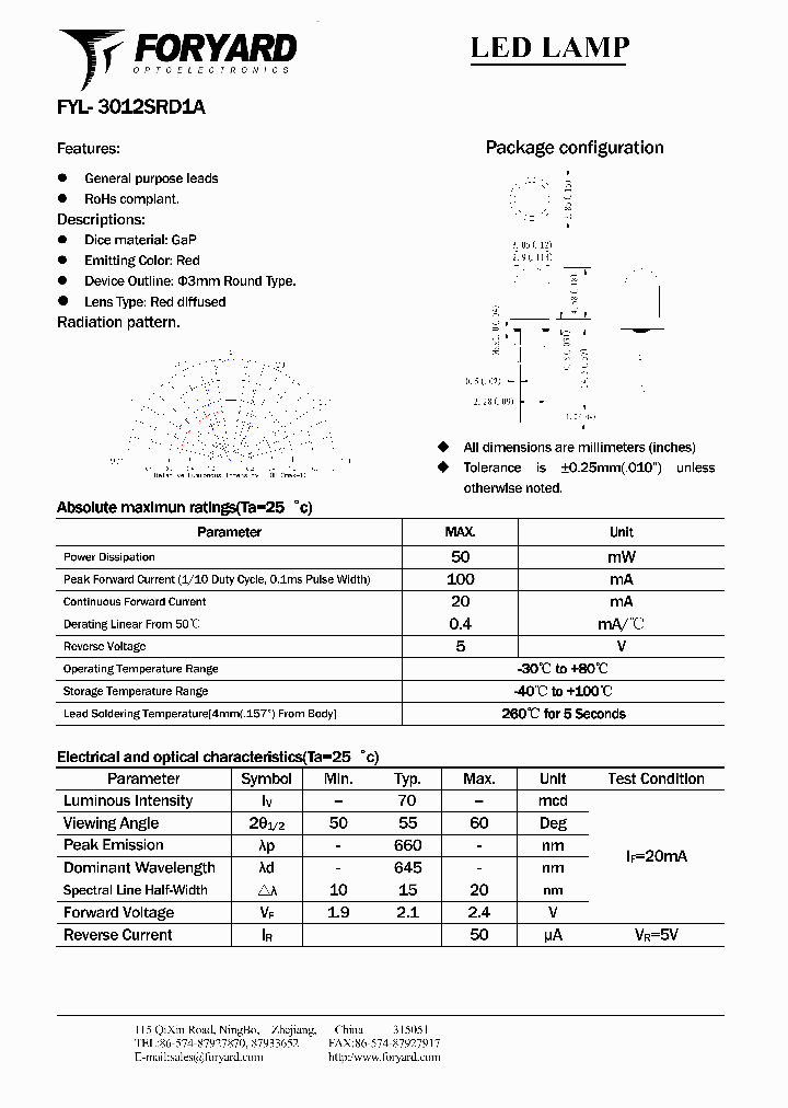 FYL-3012SRD1A_5471268.PDF Datasheet