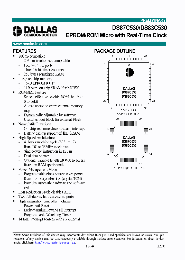 DS87C530_5487842.PDF Datasheet