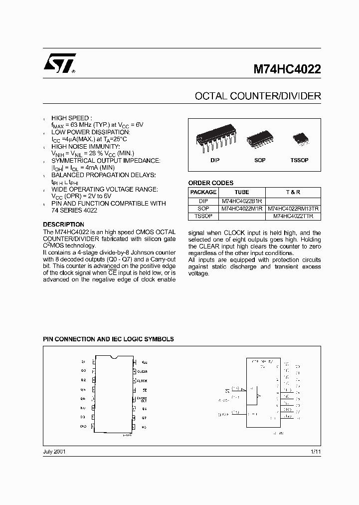 M74HC4022B1R_5492650.PDF Datasheet