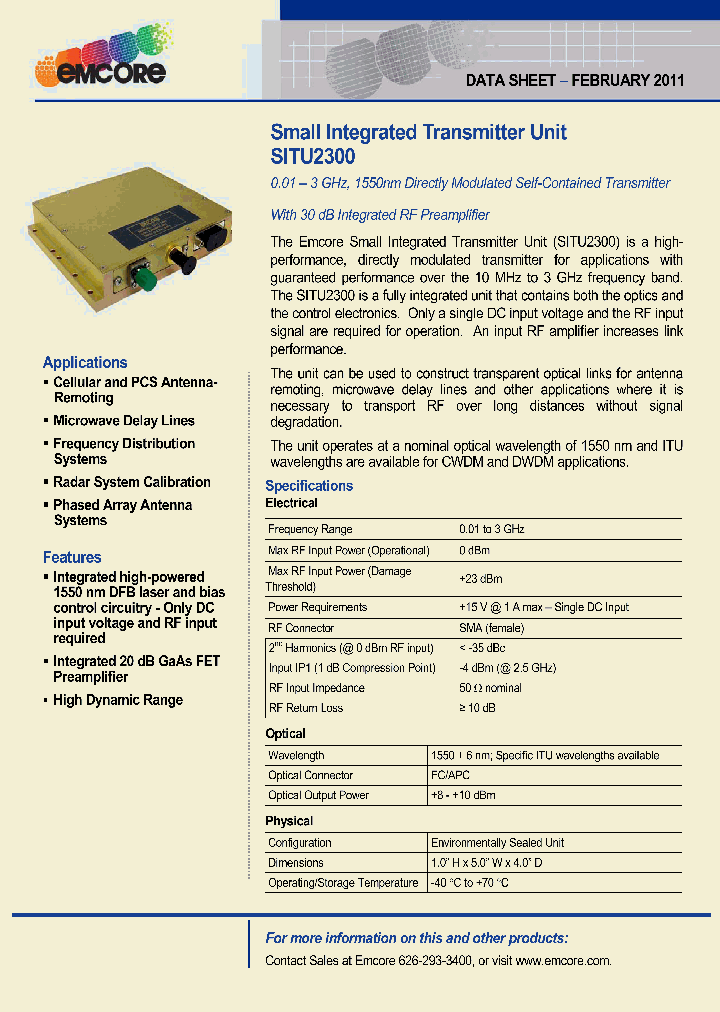 SITU2300_5503214.PDF Datasheet