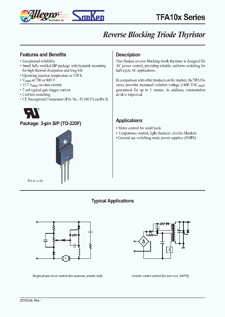 TFA10X10_5511115.PDF Datasheet