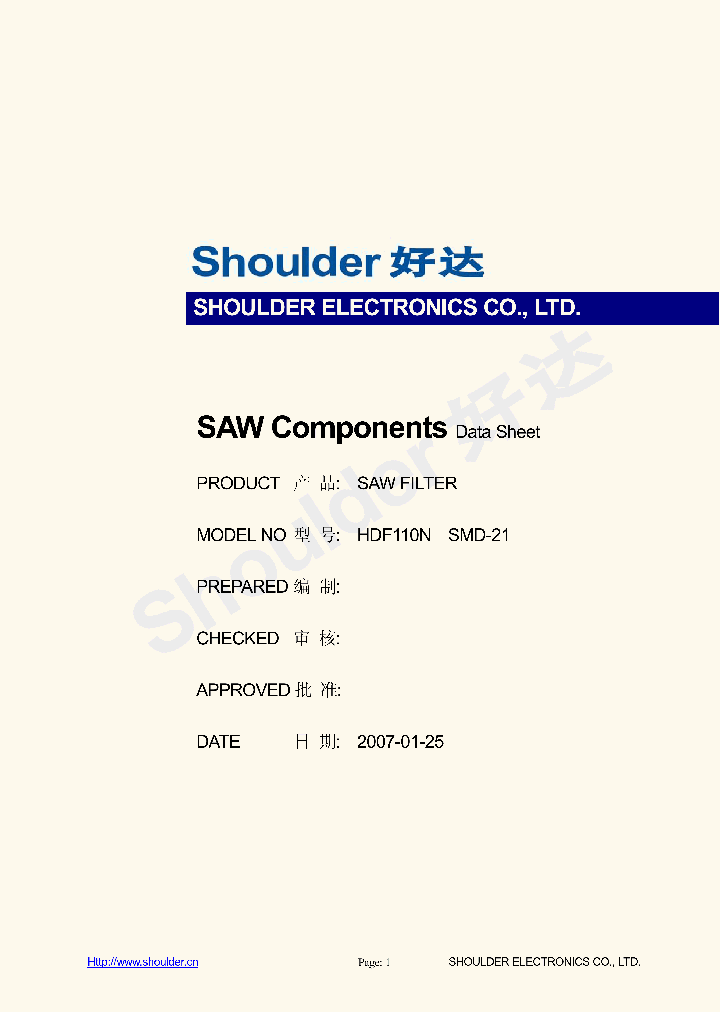 HDF110N_5517092.PDF Datasheet