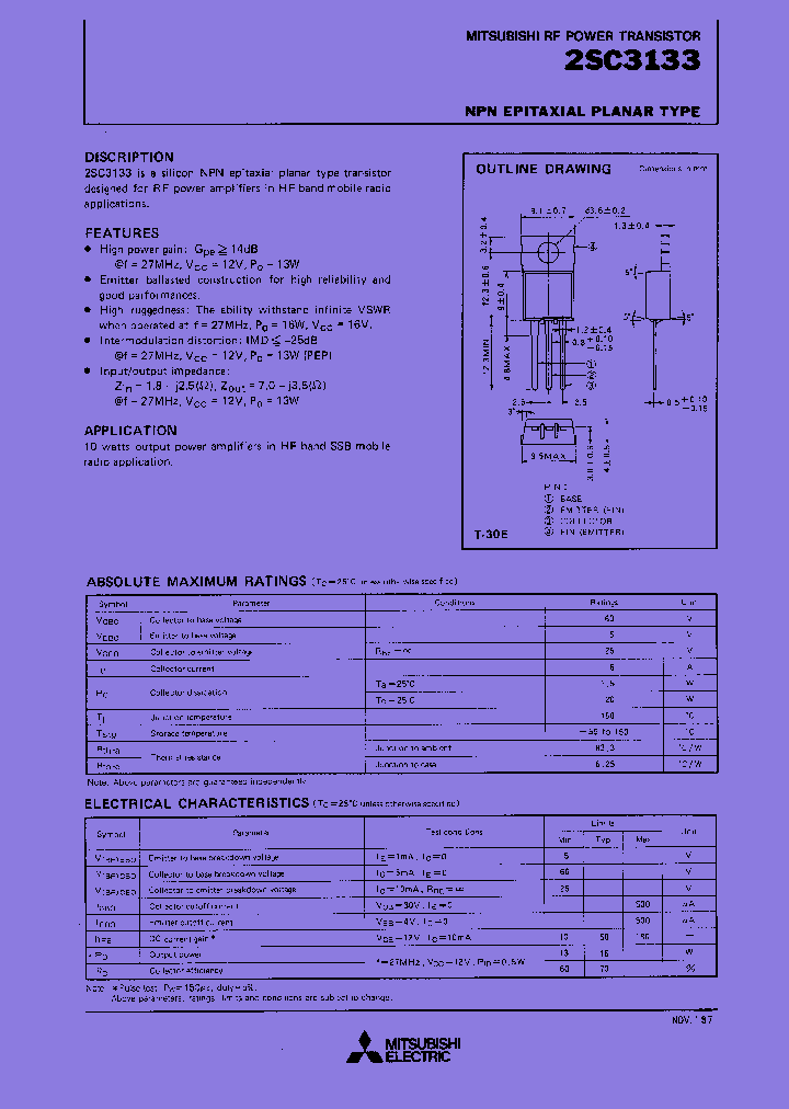 2SC3133_5518607.PDF Datasheet