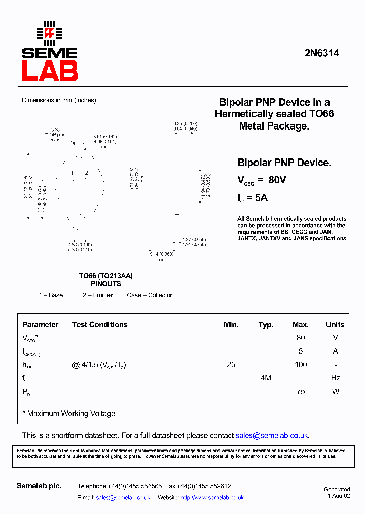 2N6314_5528867.PDF Datasheet