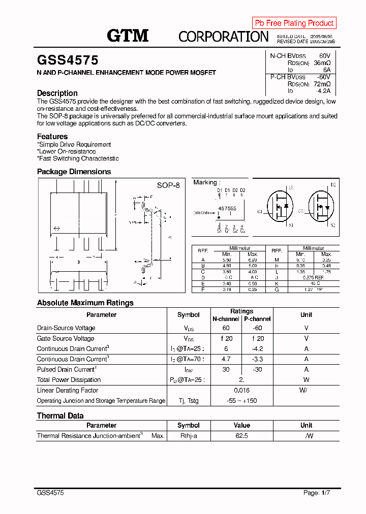 GSS4575_5532319.PDF Datasheet