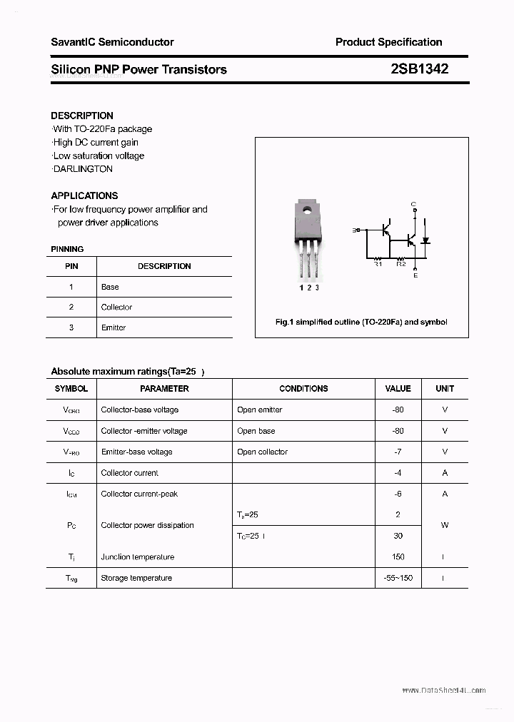 B1342_5532493.PDF Datasheet