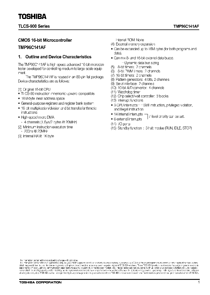 TMP96C141AF_5537090.PDF Datasheet