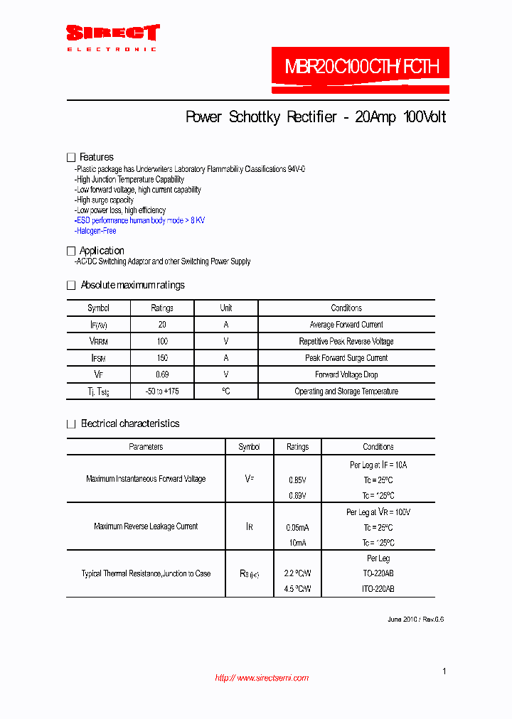 MBR20C100FCTH_5543546.PDF Datasheet