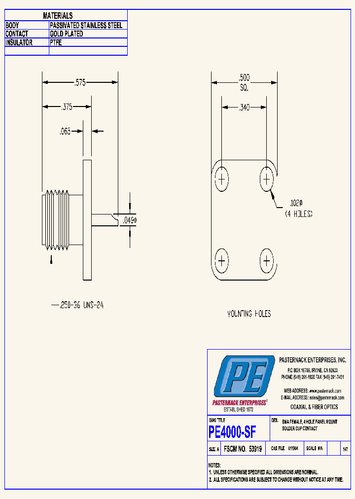 PE4000-SF_5558272.PDF Datasheet