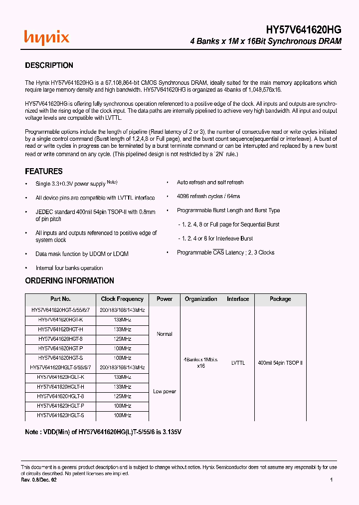 HY57V641620HGTP-55I_5569665.PDF Datasheet