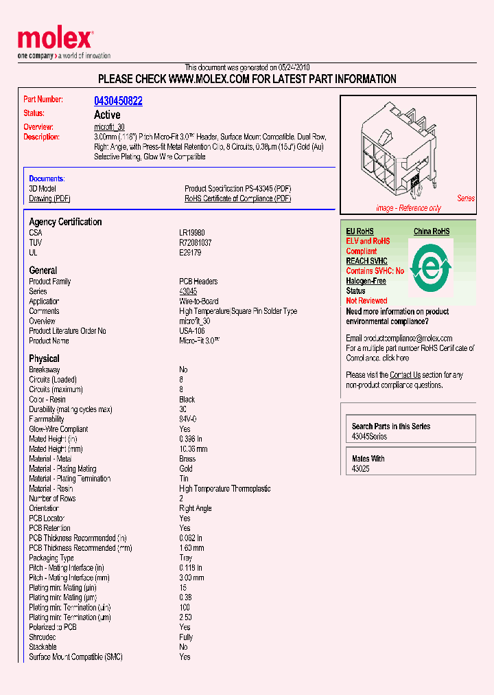 43045-0822_5582278.PDF Datasheet