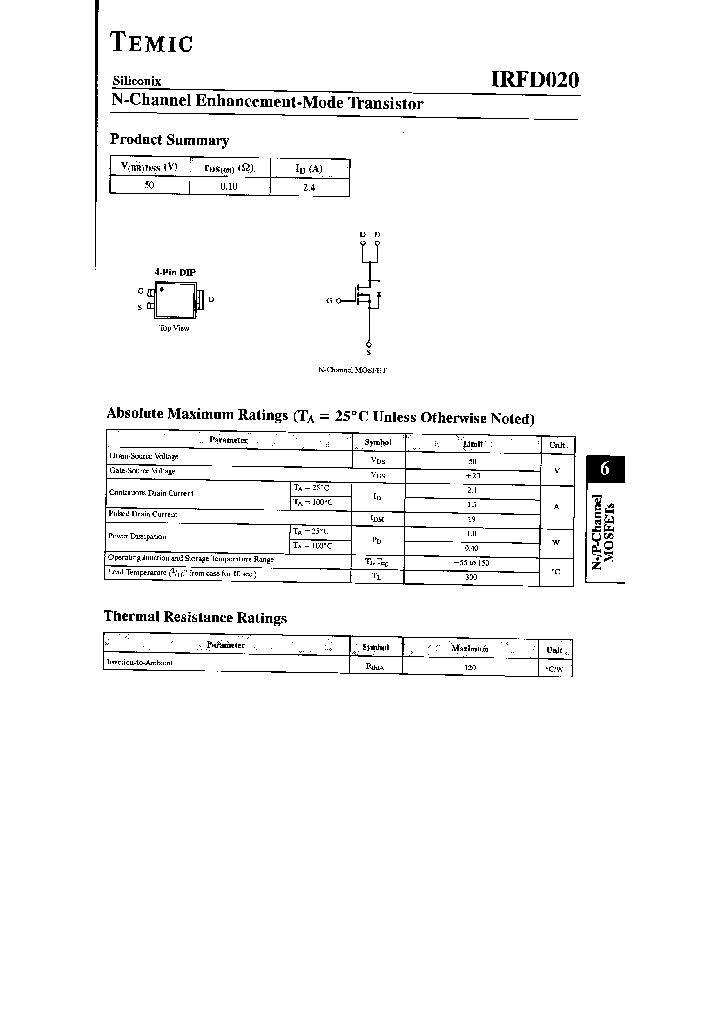 IRFD020_5602844.PDF Datasheet