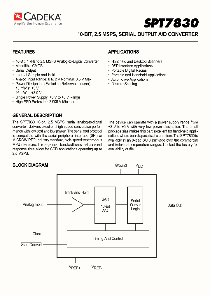 SPT7830SCS_5590061.PDF Datasheet