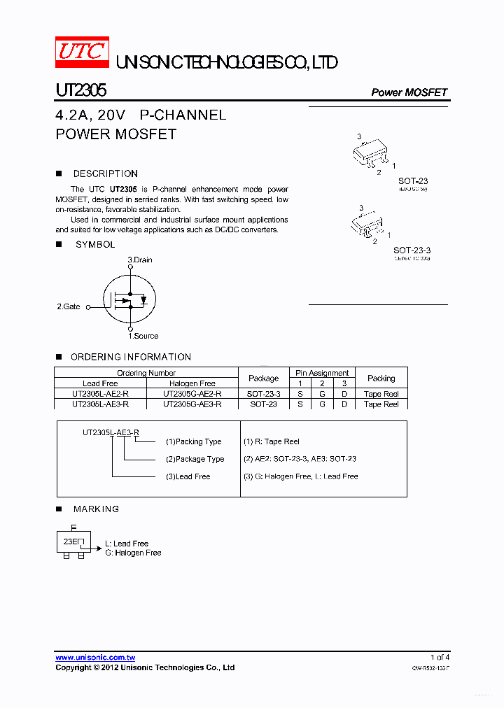 UT2305_5590321.PDF Datasheet