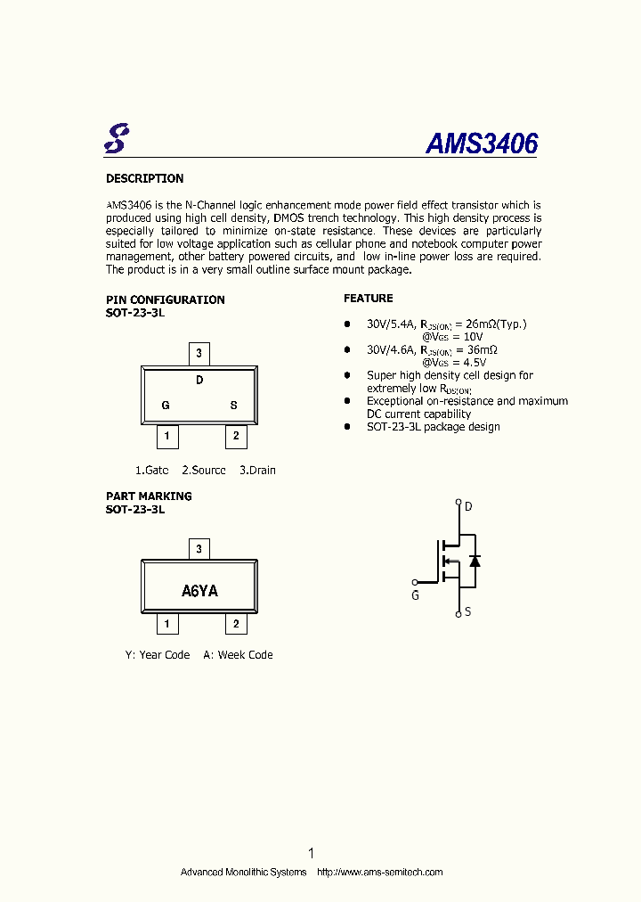 AMS3406_5591070.PDF Datasheet