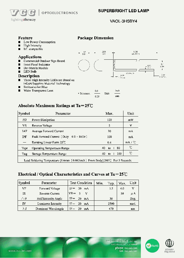 VAOL-3HSBY4_5613449.PDF Datasheet