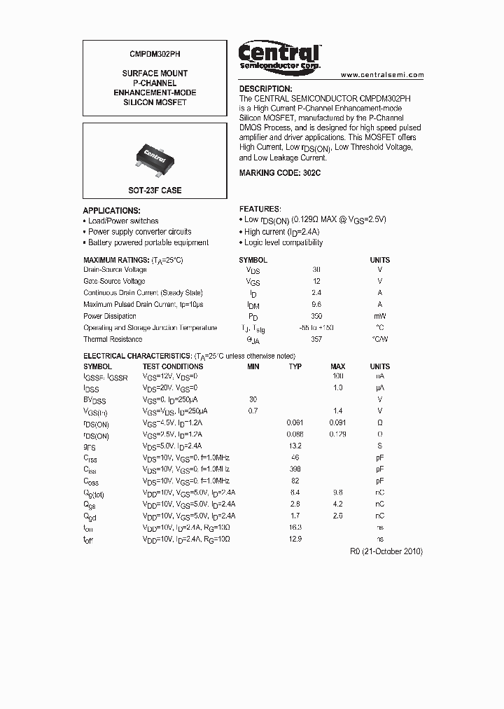 CMPDM302PH_5597722.PDF Datasheet