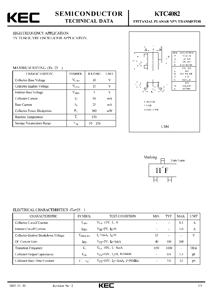 KTC4082_5605036.PDF Datasheet