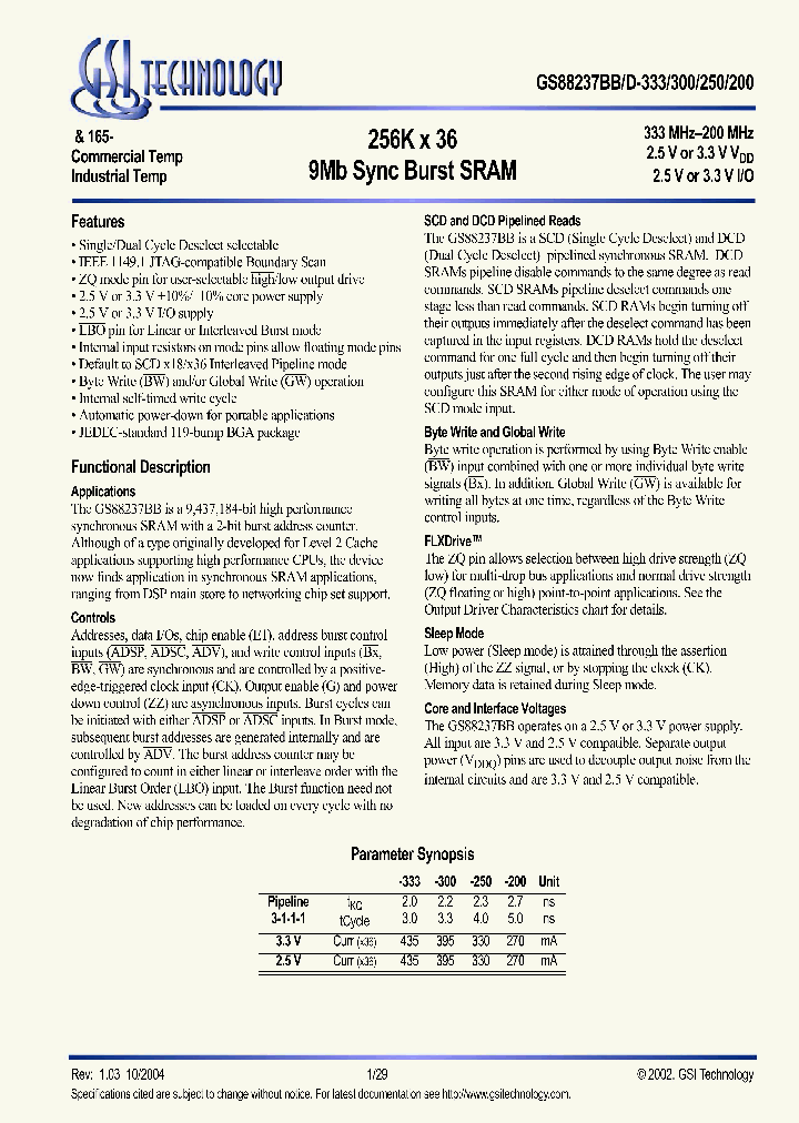 GS88237B_5621675.PDF Datasheet