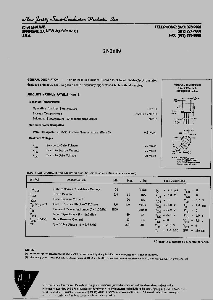 2N2609_5638035.PDF Datasheet