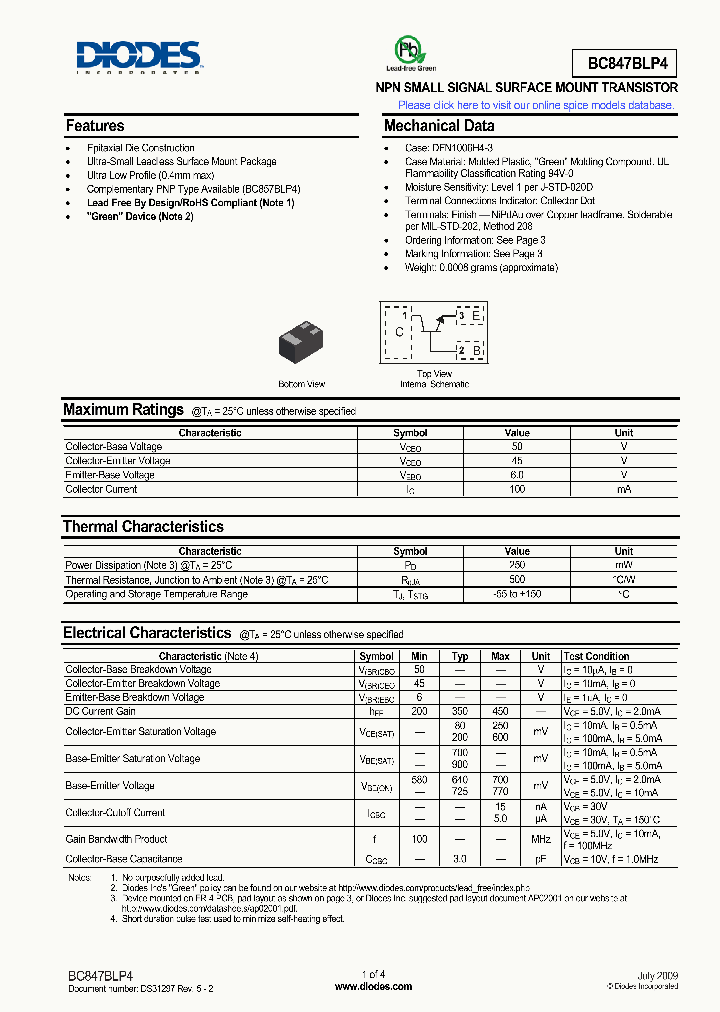 BC847BLP4_5628019.PDF Datasheet