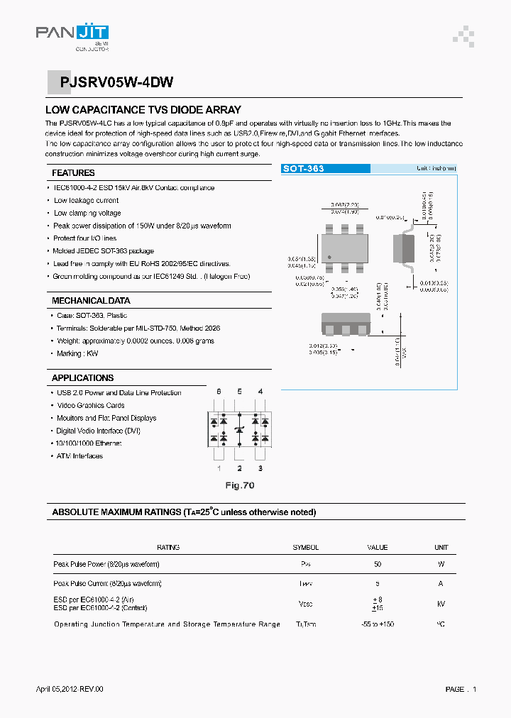 PJSRV05W-4DW_5657283.PDF Datasheet