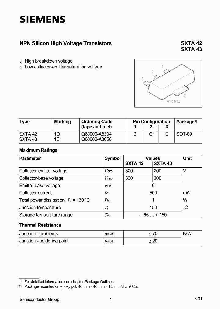 SXTA42_5660059.PDF Datasheet