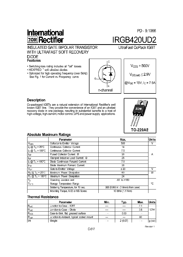 IRGB420UD2_5686675.PDF Datasheet