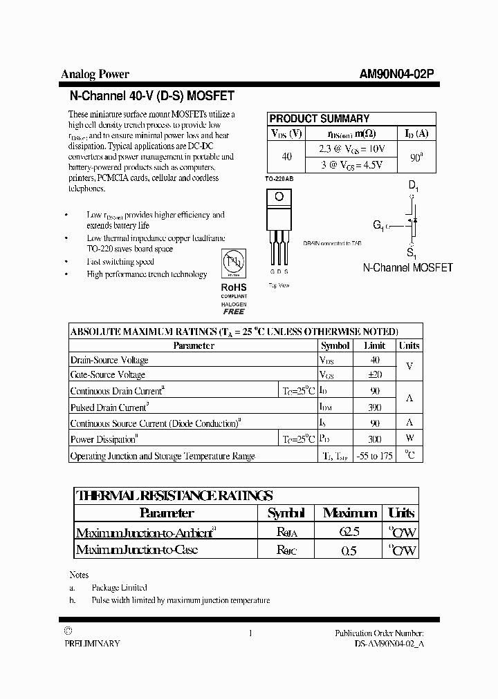 AM90N04-02P_5692625.PDF Datasheet