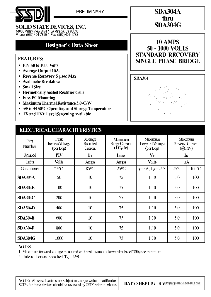 SDA304A_5693003.PDF Datasheet