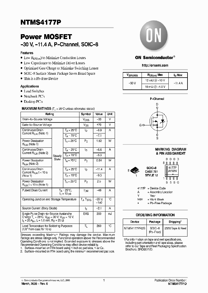 NTMS4177PR2G_5708251.PDF Datasheet