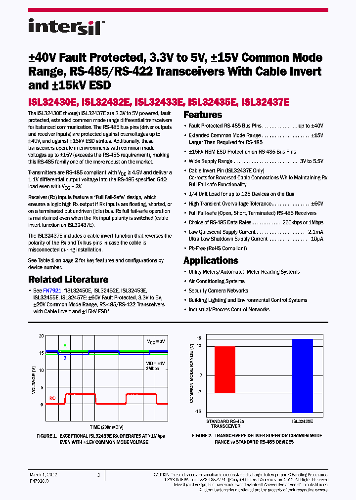 ISL32430E_5728343.PDF Datasheet