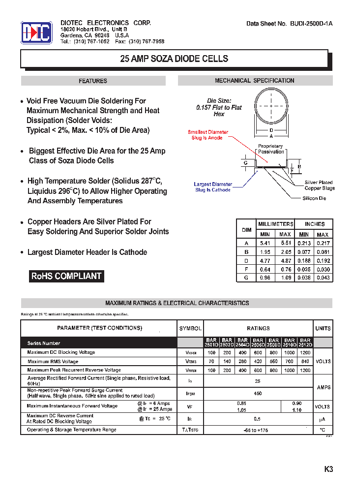 BUDI-2500D-1A_5732422.PDF Datasheet