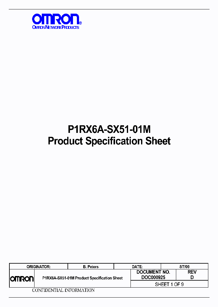 P1RX6A-SX51-01M_5739339.PDF Datasheet