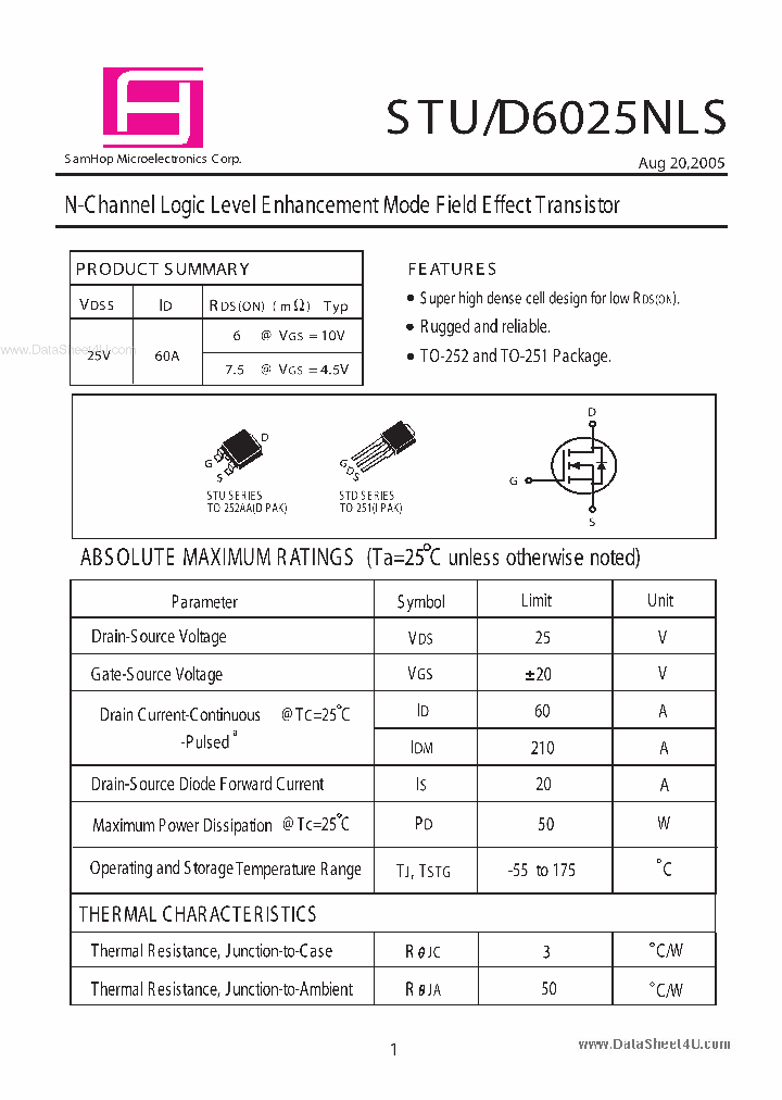 STU6025NLS_5746301.PDF Datasheet