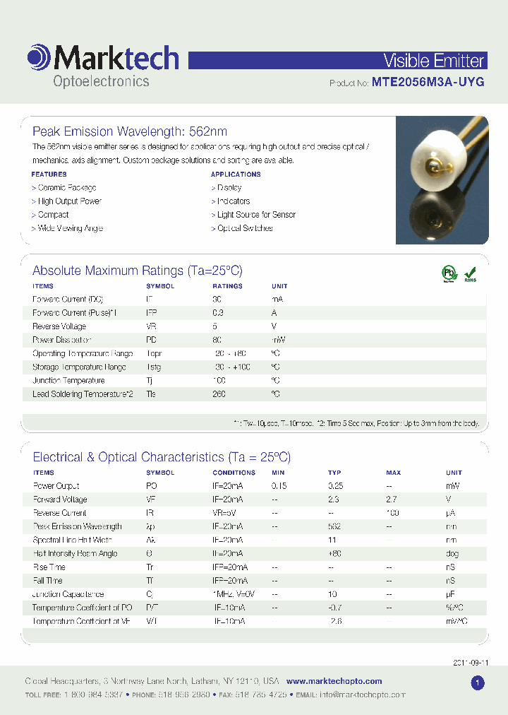 MTE2056M3A-UYG_5747571.PDF Datasheet