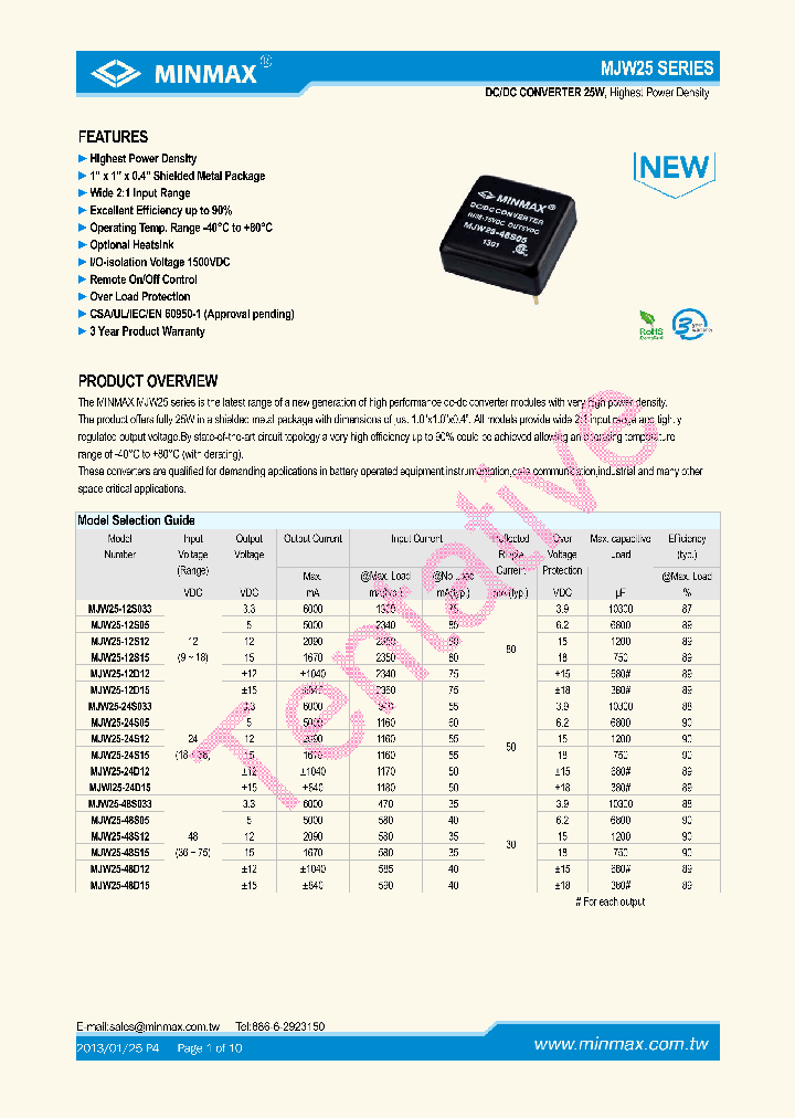 MJW25-24D12_5768746.PDF Datasheet