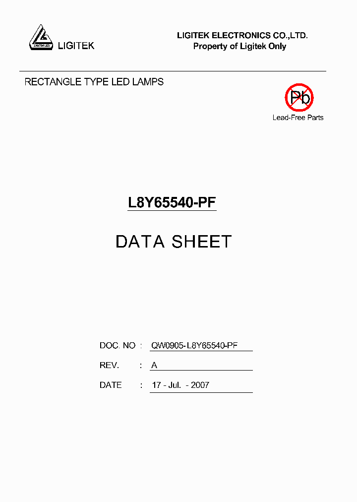 L8Y65540-PF_5774400.PDF Datasheet